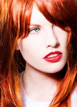 Огненно-рыжий цвет волос. Тенденции моды зимы 2010