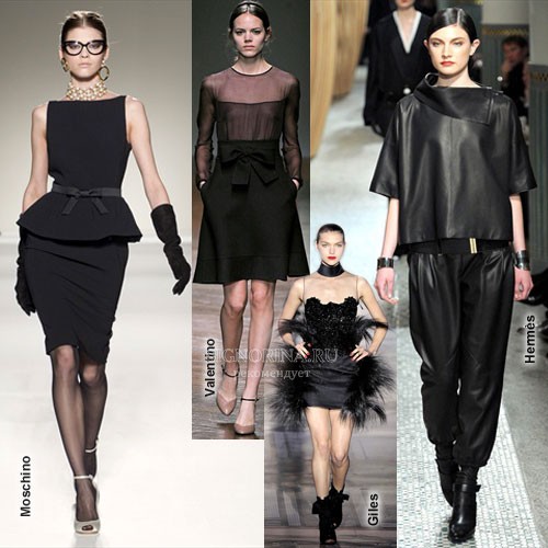 Тенденция моды осень 2012