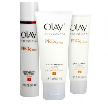 Olay Pro-X Clear Acne Protocol 3-Step Kit,   : 
