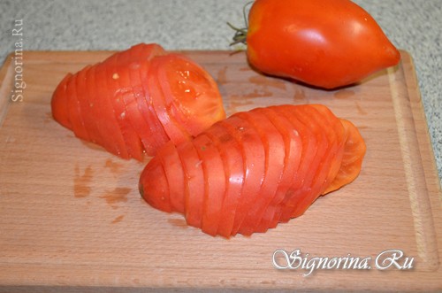 Нарезанные томаты: фото 3