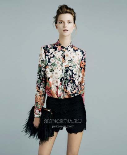 Фото из каталога Zara, ноябрь 2011