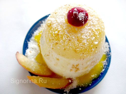 Панна Котта с мёдом: рецепт десерта из сливок
