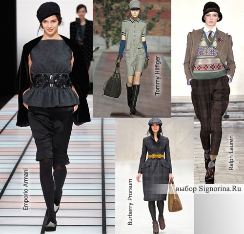 Тенденции моды осень-зима 2012-2013: стиль 1930-х годов