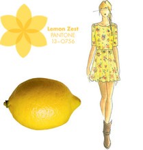 Лимонная пикантность - модный цвет весна-лето 2013
