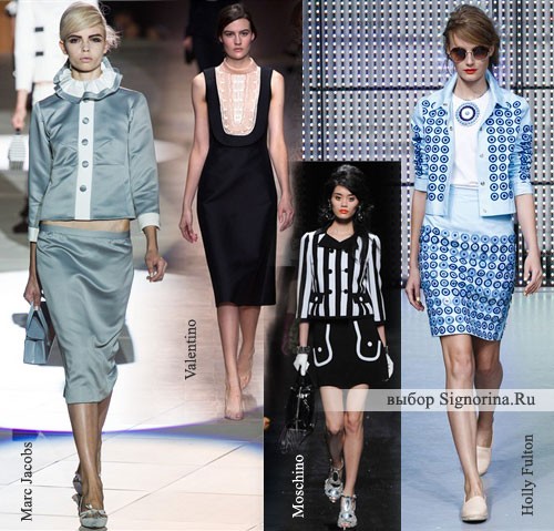 Модные тенденции весна-лето 2013: Стиль 1960-х годов
