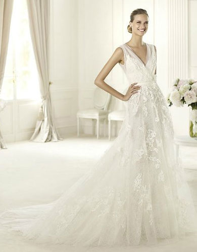 Elie Saab свадебная коллекция весна 2013: образ невесты