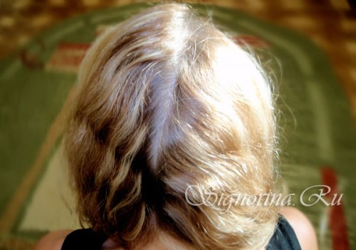 Пошаговый фотоурок по созданию небрежного пучка из волос