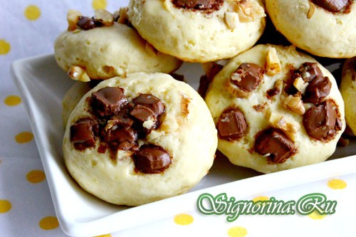 Английские сконы с шоколадом и орехами: рецепт с фото