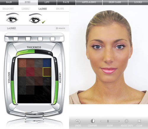 Виртуальный подбор макияжа онлайн: Makeovr