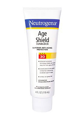Neutrogena, Norwegian Formula Age Shield Sunblock: солнцезащитный крем для лица