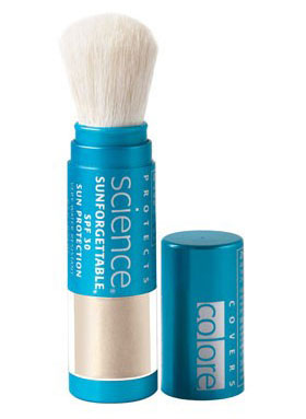 Colorescience, Pro Sunforgettable Brush SPF 30: солнцезащитное средство-пудра для лица