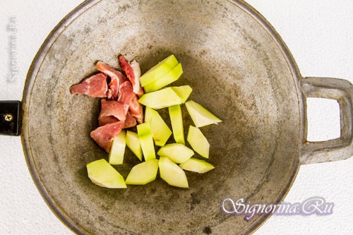 Рецепт приготовления рагу из свинины с папайей : фото 4