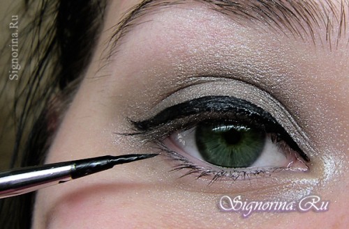 Урок с фото 4: макияж глаз в стиле Анджелины Джоли 