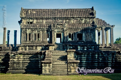 Храмовый комплекс Ангкор-Ват в Камбодже, фото