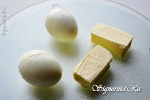 Подготовка яиц и масла: фото 9