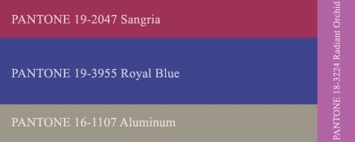 Модные сочетания цветов осень-хима 2014-2015, фото: Королевский синий (Royal Blue)