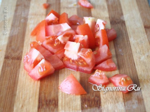 Нарезанные помидоры: фото 1