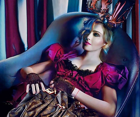 Вечно-юная Мадонна в новой рекламной кампании Louis Vuitton