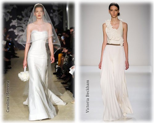 Свадебные платья 2015, фото: изысканная простота