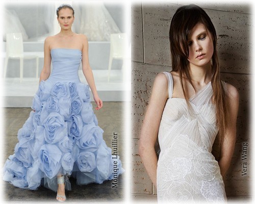 Свадебные платья 2015, фото: изысканные драпировки