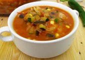 Итальянский суп «Минестроне» с овощами и беконом: рецепт с фото