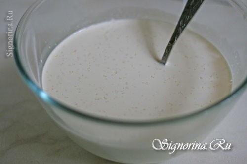 Смесь миндального молока, сливок, желатина и сахара: фото 8