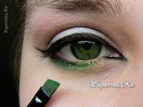 Свадебный макияж для зеленых глаз: урок с пошаговыми фото 6