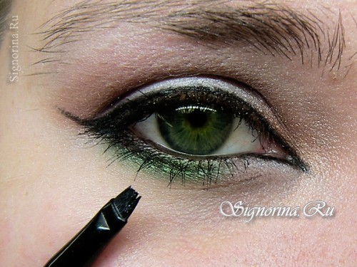 Свадебный макияж для зеленых глаз: урок с пошаговыми фото 7