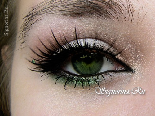 Свадебный макияж для зеленых глаз: урок с пошаговыми фото