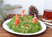 Салат «Новогодний венок», рецепт с пошаговыми фото