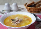 Суп из курицы с пшеничной крупой: рецепт с фото
