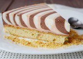 Разноцветный творожно-желейный торт, рецепт с фото