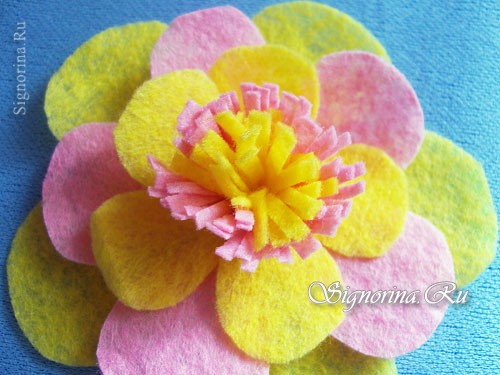 Мастер класс по созданию цветка, детской поделки из вискозных салфеток: фото 19