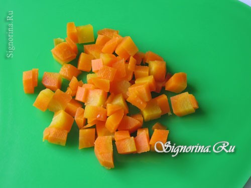 Нарезанная отварная морковь: фото 5