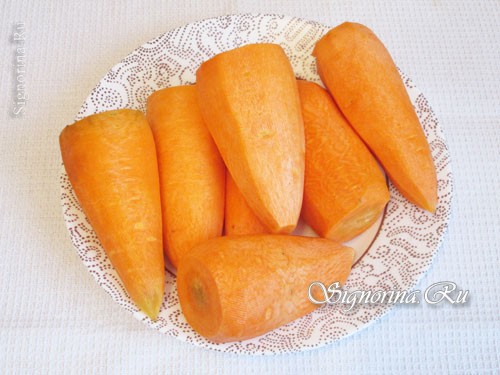 Очищенная морковь: фото 1