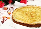 Творожный пирог с яблоками: рецепт с фото
