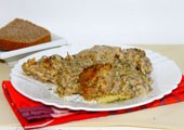 Курица с баклажанами и имбирём в сметанном соусе, рецепт с фото