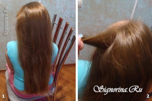 Мастер-класс по созданию двойной французской косы на бок на длинные волосы: фото 1-2
