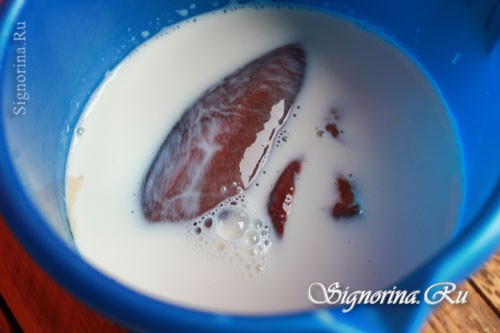 Вымачивание печени в молоке: фото 1