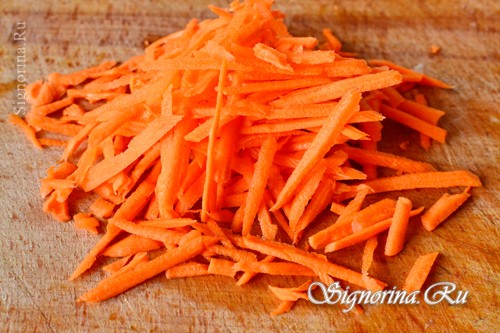 Нашинкованная морковь: фото 8