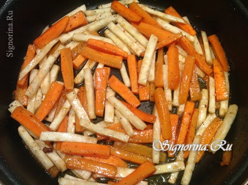 Обжаренная морковь с сельдереем: фото 6