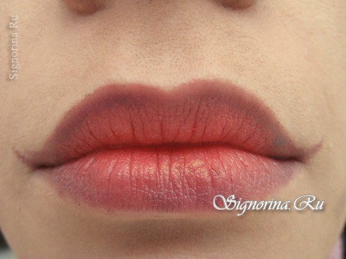 Мастер-класс по созданию макияжа губ с эффектом омбре: фото 7