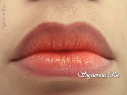 Мастер-класс по созданию макияжа губ с эффектом омбре: фото 4