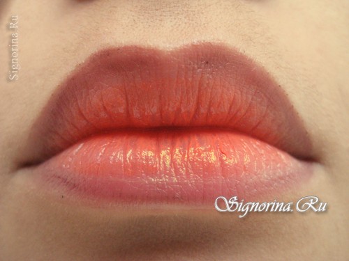 Мастер-класс по созданию макияжа губ с эффектом омбре: фото 5