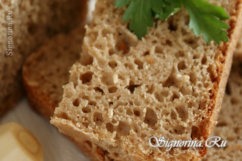 Ржаной хлеб на закваске: фото