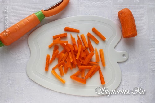 Нарезанная морковь: фото 4