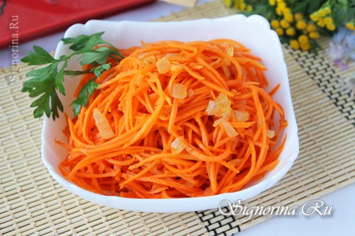 Салат «Морковь-ча»: фото