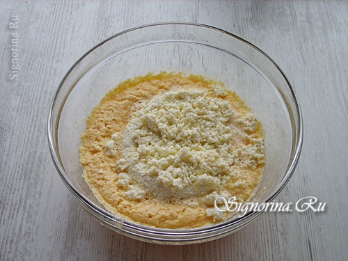 Соединение творога с яично-масляной смесью: фото 6