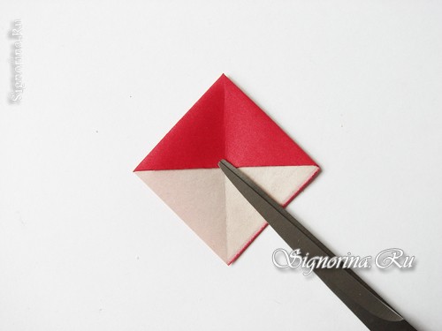 Мастер-класс по созданию гирлянды из грибов мухоморов в технике оригами: фото 7