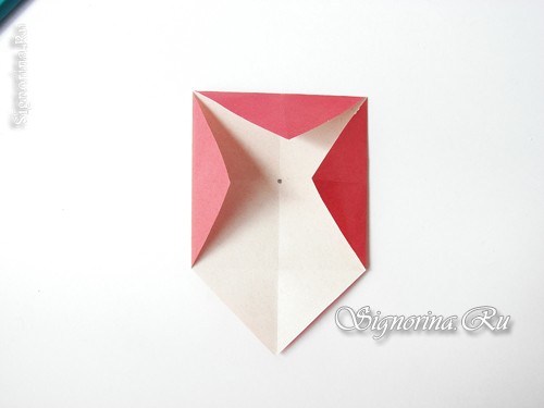 Мастер-класс по созданию гирлянды из грибов мухоморов в технике оригами: фото 5